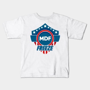 Minor Defense Force - Freeze Shirt! Kids T-Shirt